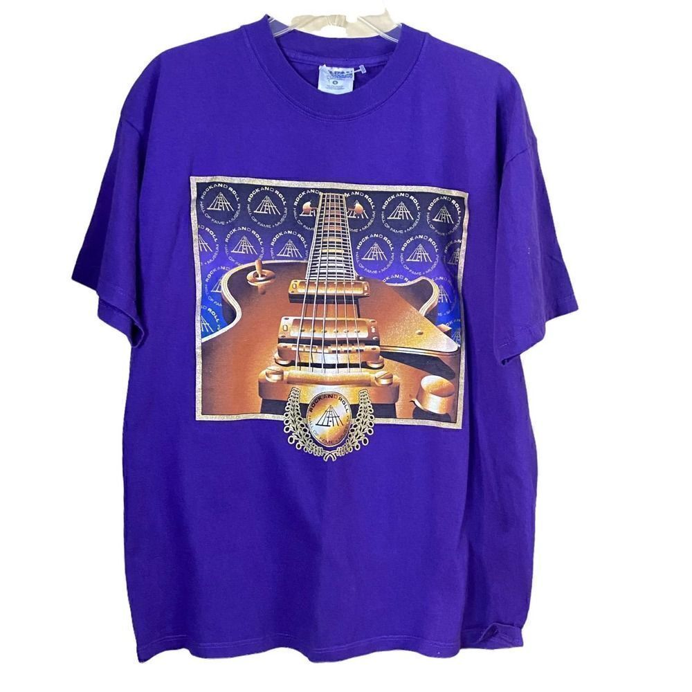 Rock And Roll Hall Of Fame Museum Graphic T-Shirt Size Large Unisex